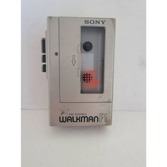 Sony Other - Vintage Sony Walkman F1 Unisex Silver Stereo Cassette Player (tested/working)